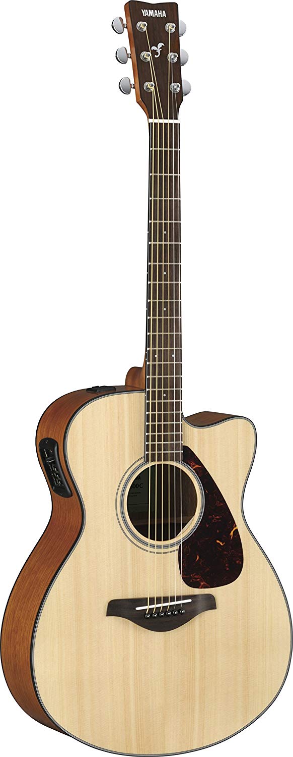 Yamaha FS800 Small Body Acoustic Guitar, Natural