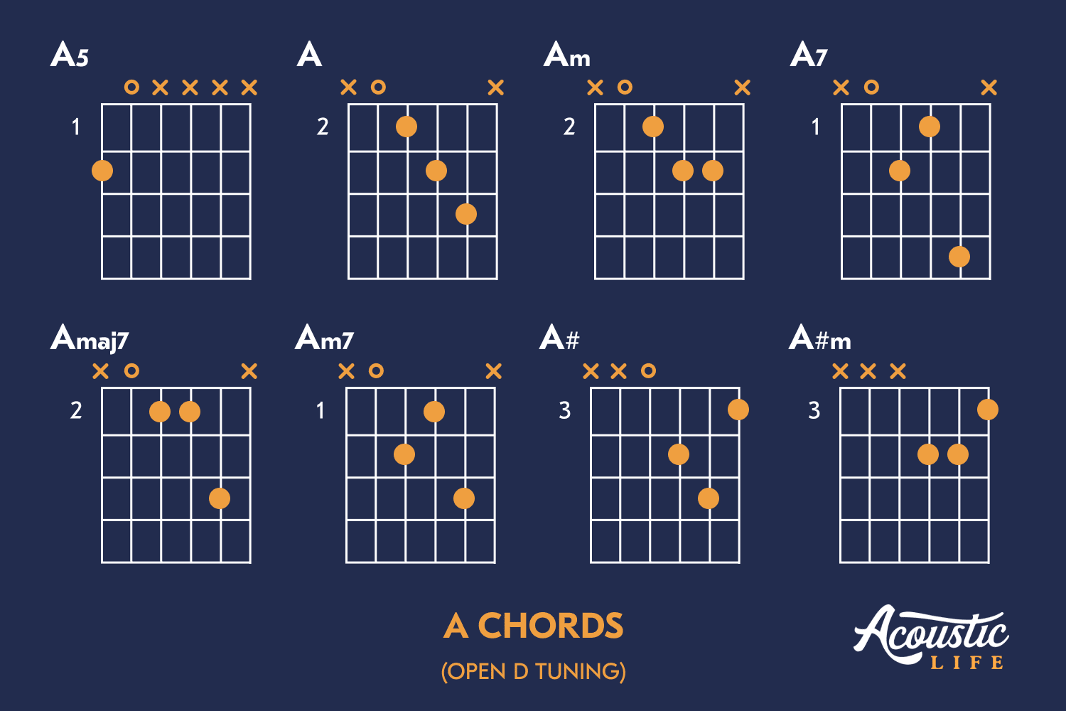 The Ultimate Guide to Open D Tuning, Riffs, and Chord Shapes - Acoustic ...