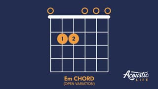 E Minor Chord
